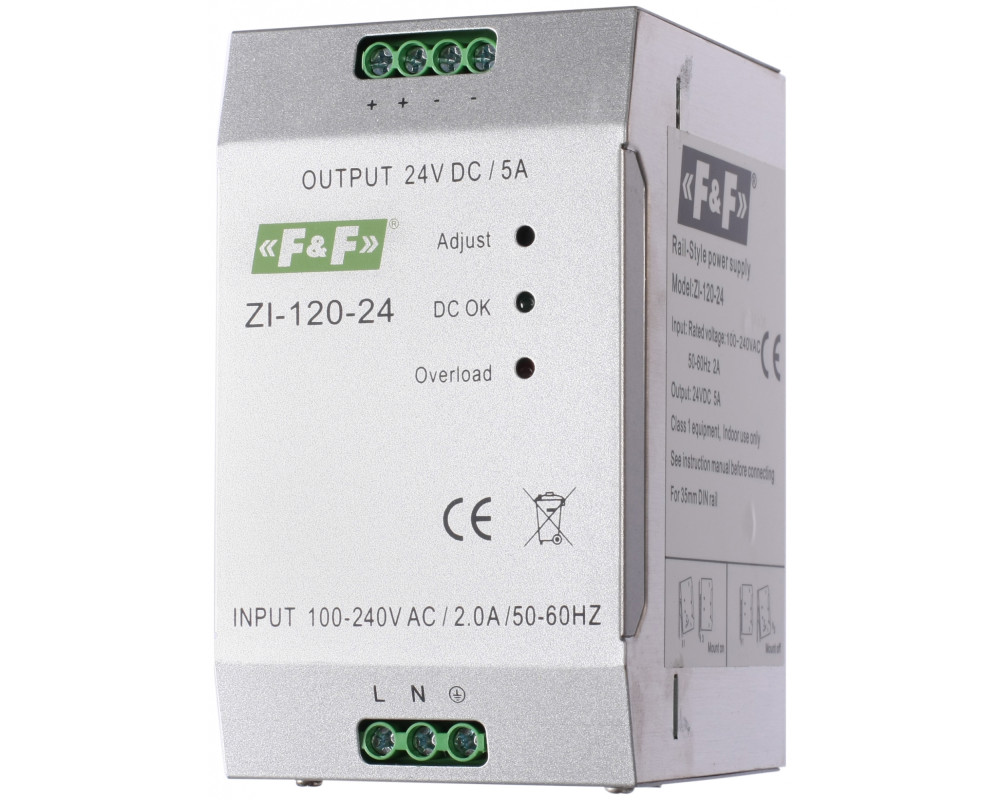 Блок питания импульсный ZI-120-24