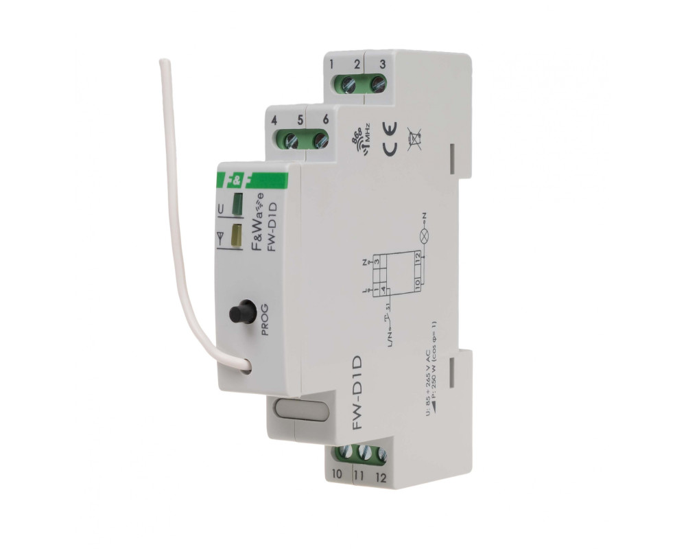 Диммер одноканальный для всех типов ламп F&Wave FW-D1D