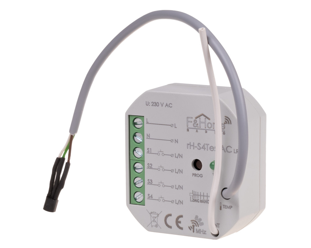 Передатчик с датчиком температуры rH-S4Tes AC
