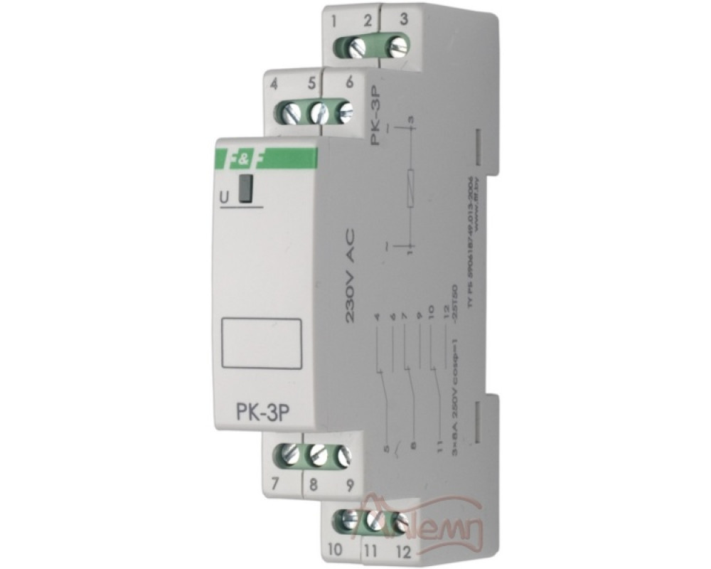 Реле промежуточное PK-3P 220 Реле промежуточное PK-3P 220