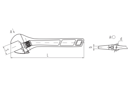 Ключ разводной РК-24 (КВТ)
