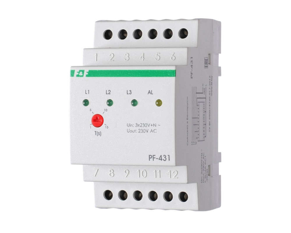 Переключатель фаз автоматический PF-431