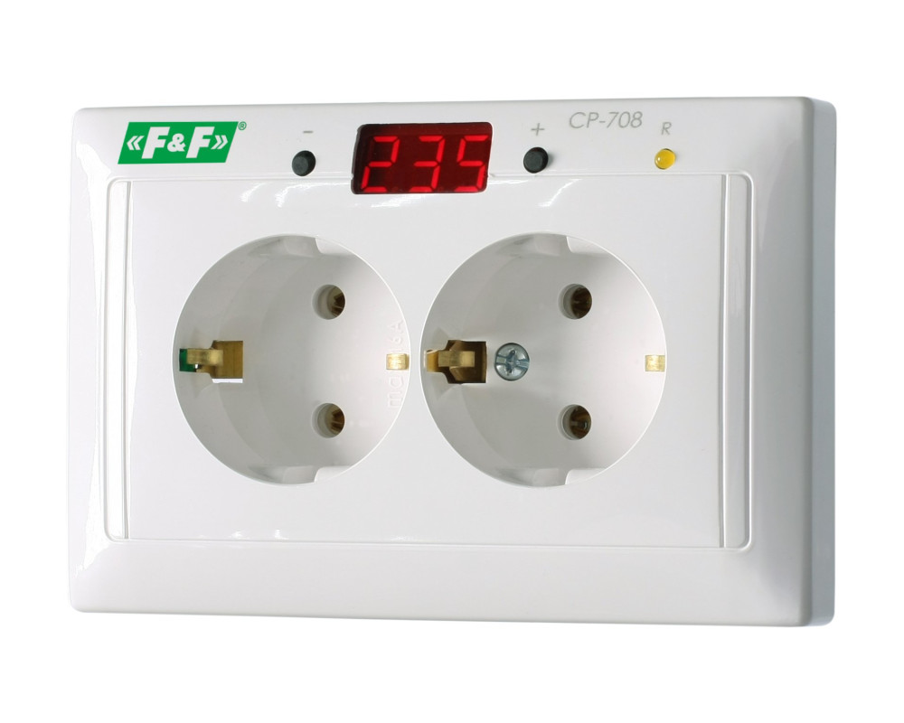 Реле контроля напряжения CP-708 однофазное