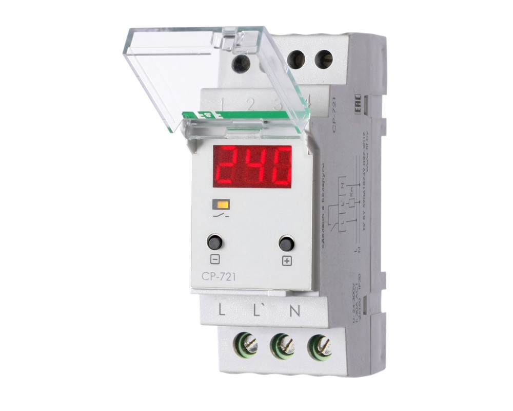 Реле контроля напряжения CP-721 однофазное