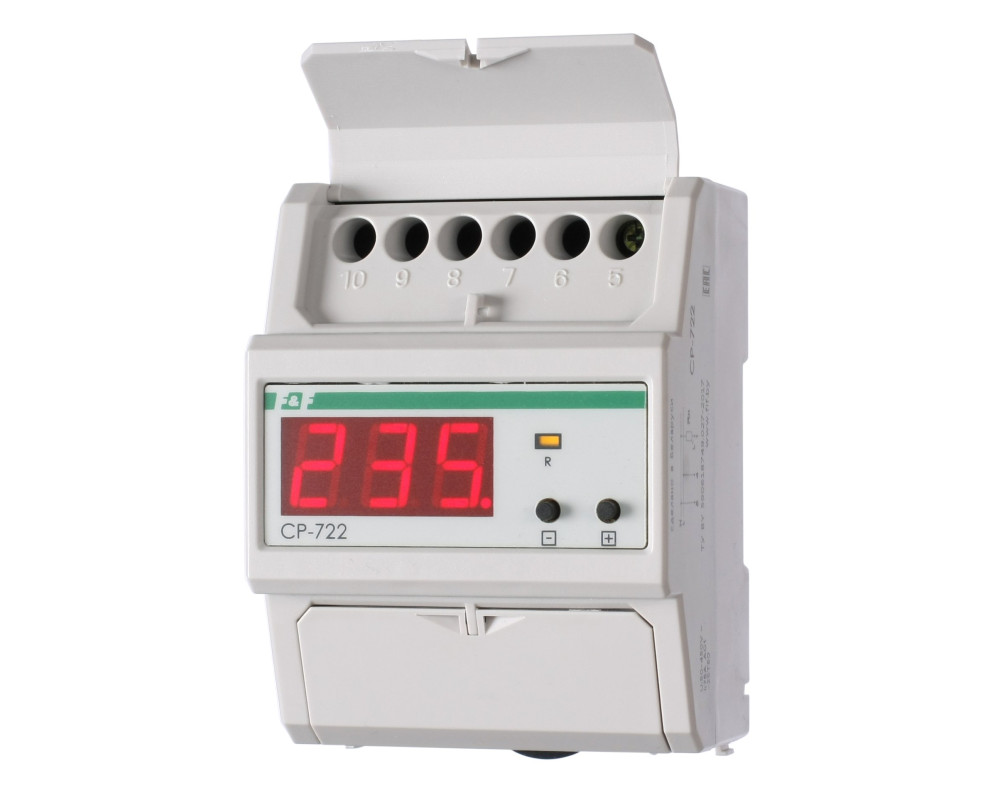 Реле контроля напряжения CP-722 однофазное