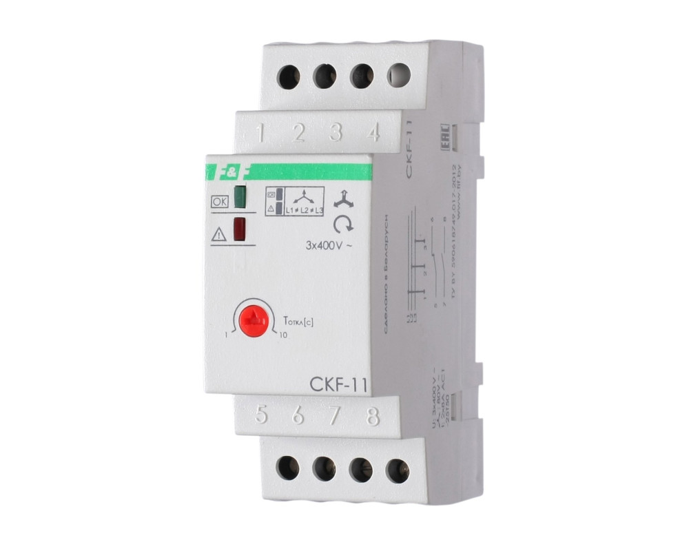Реле контроля фаз для сетей с изолированной нейтралью CKF-11