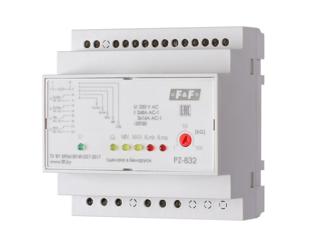 Реле контроля уровня жидкости PZ-832
