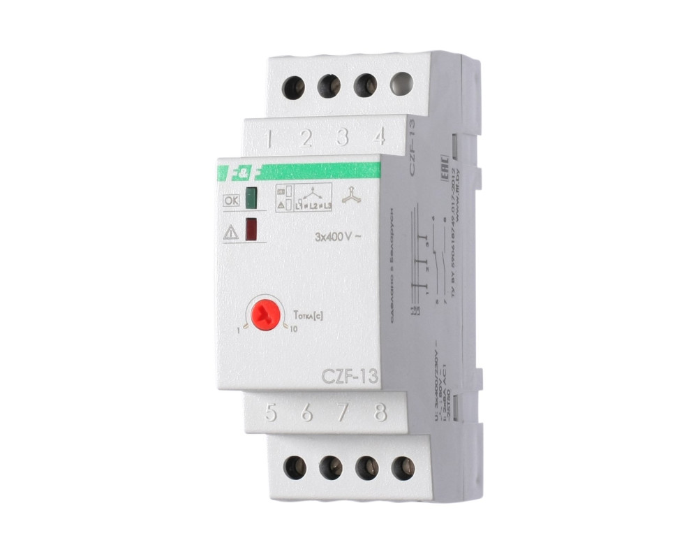Реле контроля фаз для сетей с изолированной нейтралью CZF-13