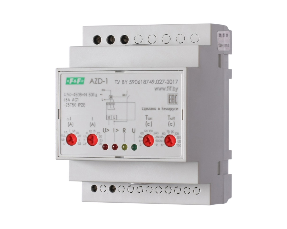 Многофункциональное реле защиты электродвигателей AZD-1