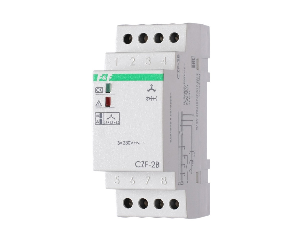 Реле контроля фаз и состояния контактора CZF-2B