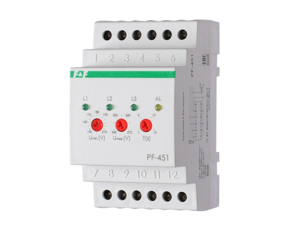 Переключатель фаз автоматический PF-451