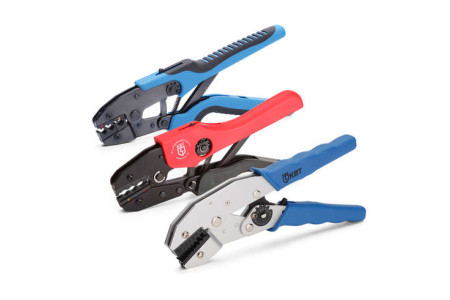 Пресс-клещи для обжима изолированных и неизолированных наконечников