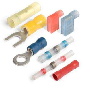 Изолированные наконечники, разъемы, гильзы, зажимы и клеммы