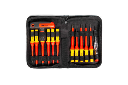 Набор диэлектр. отверток "Профи" НИО-4412-Т (КВТ)