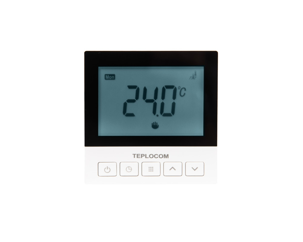 Термостат для электрического теплого пола Teplocom TSF-Prog-220/16A Термостат для электрического теплого пола Teplocom TSF-Prog-220/16A