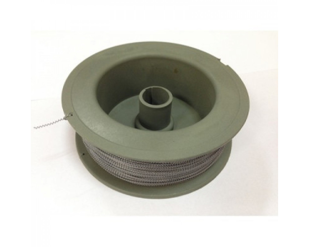 Пломбировочная проволока витая (нержавеющая сталь/нейлон) 0,8 мм 100м Пломбировочная проволока витая (нержавеющая сталь/нейлон) 0,8 мм 100м