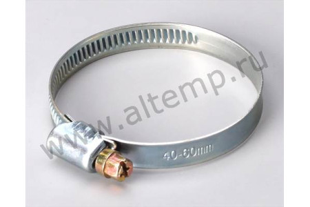 Хомут червячный  PL-9 (8-12)/W1 (Fortisflex)