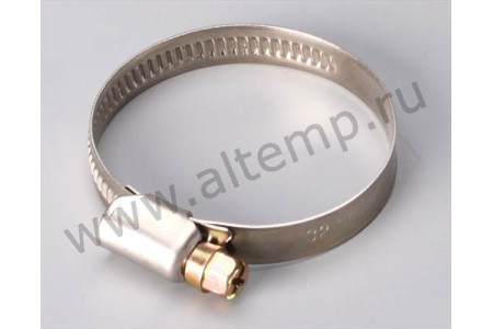 Хомут червячный  PL-9 (8-12)/W2 (Fortisflex)