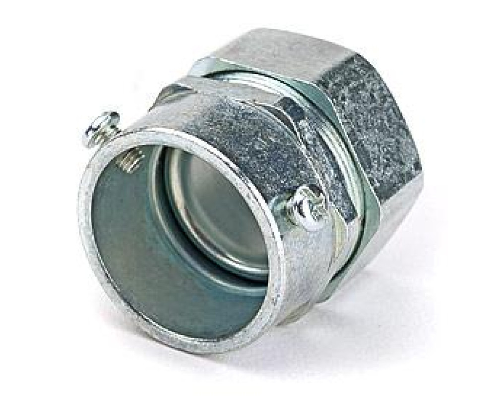 Муфта соединительная труба-металлорукав (винтовая) СТМ(В)-15(1/2") FORTISFLEX