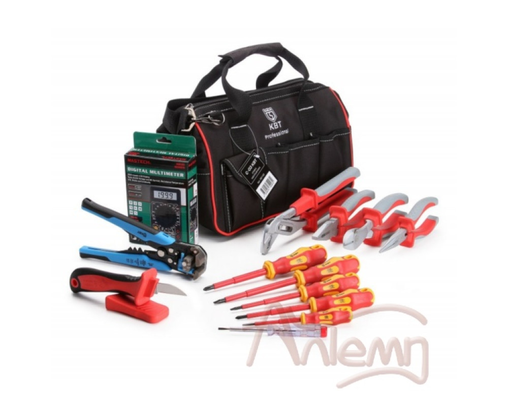 Набор инструментов электрика НИЭ-02 (КВТ)