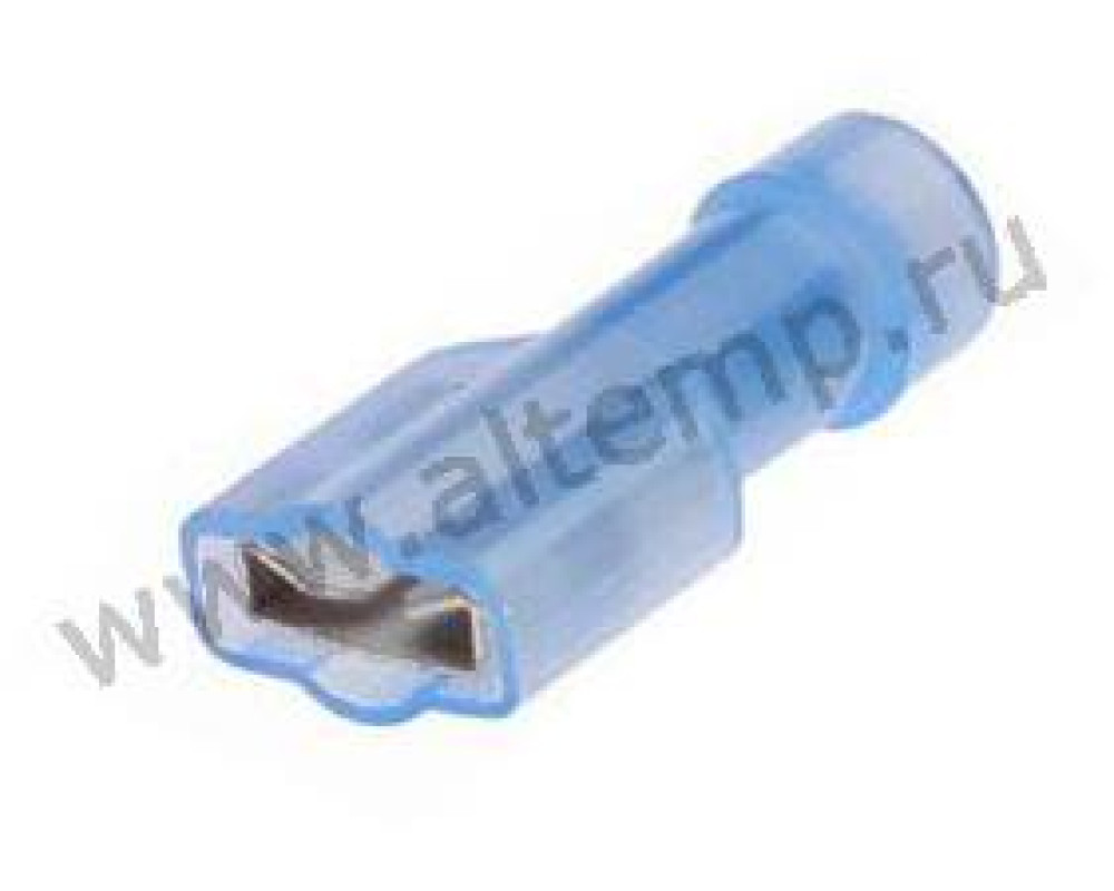 Разъемы плоские полностью изолированные «мама» в нейлоновом корпусе РПИ-М(н) 2.5–(6.3) (КВТ) Разъемы плоские полностью изолированные «мама» в нейлоновом корпусе РПИ-М(н) 2.5–(6.3) (КВТ)