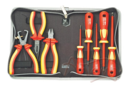 Набор инструментов для работы с высоким напряжением (до 1000В) Pro'sKit PK-2801
