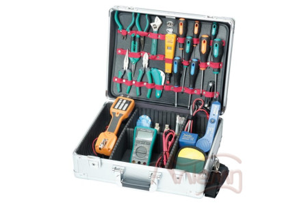 Набор инструментов для обслуживания телефонных сетей Pro´sKit PK-4019B