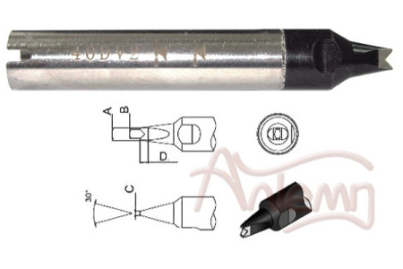 Жало 911G-40DV2 SOLDERING ROBOT TIP