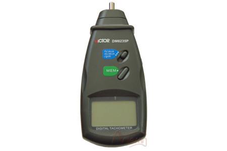 Тахометр Victor DM6235P контактный