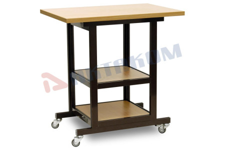 Стол подкатной с двумя полками АРМ-5052 Стол подкатной с двумя полками АРМ-5052