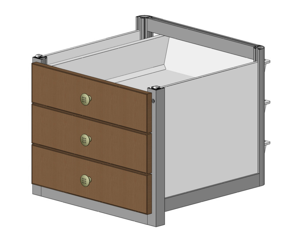 Блок инструментальных ящиков АРМ-7333-9Б Блок инструментальных ящиков АРМ-7333-9Б